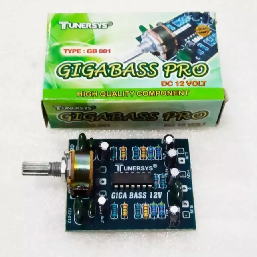 Giga Bass pro 12v stereo by Tunersys