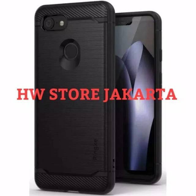 REARTH RINGKE ONYX CASE CASING GOOGLE PIXEL 3 XL - BLACK - ORIGINAL