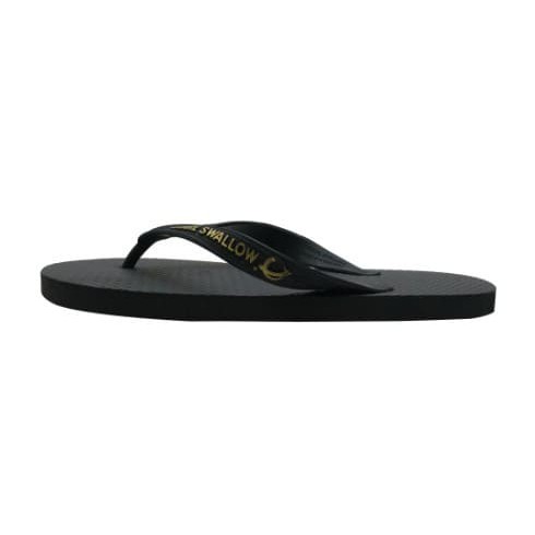 Sandal Jepit Sun Swallow Cross Black UNISEX PAKET ISI 2 Khusus Size 9.5-10