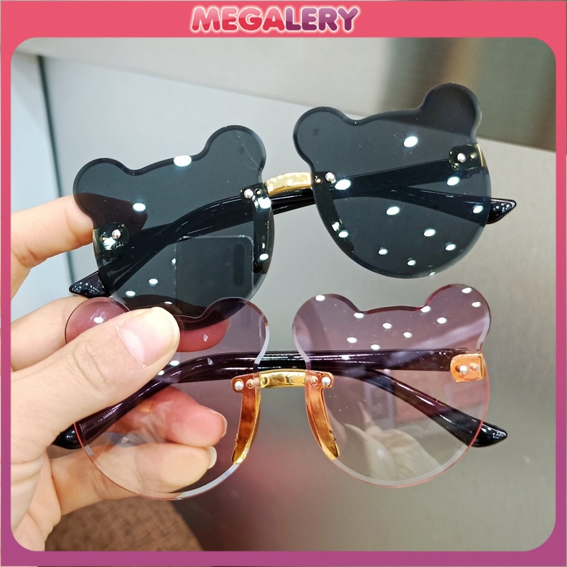 KACAMATA hitam ANAK Model Beruang High Quality Import