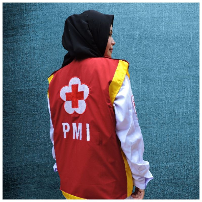 Rompi PMR Wira Madya Rompi Pmr Lapangan Keren Rompi Pmr PMI madya Wira keren Rompi PMR  Madya