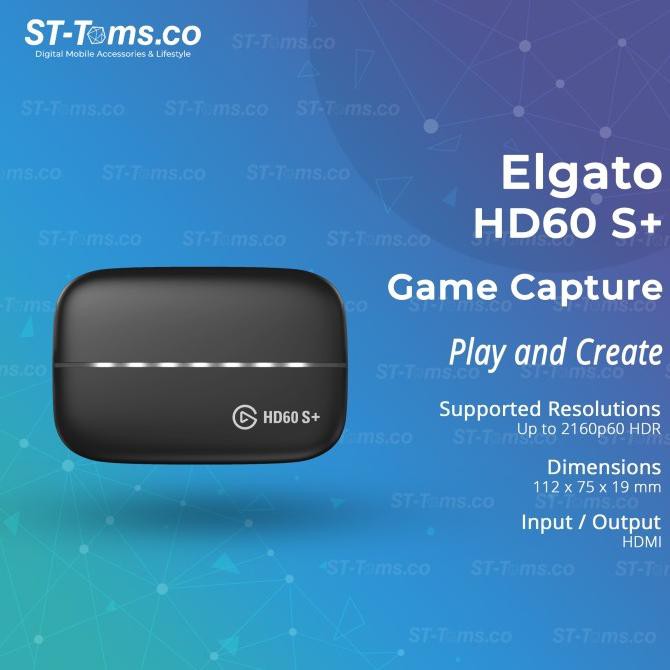 Murah | Laris | Elgato Hd60 S+ / Hd60S+ /Hd60S Plus Usb Game Capture