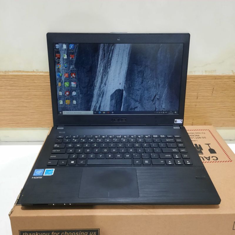 Laptop Asus Pro P452SA Celeron-N3060  Ram 4GB/500GB HDD Windows 10 Layar 14 inch ok