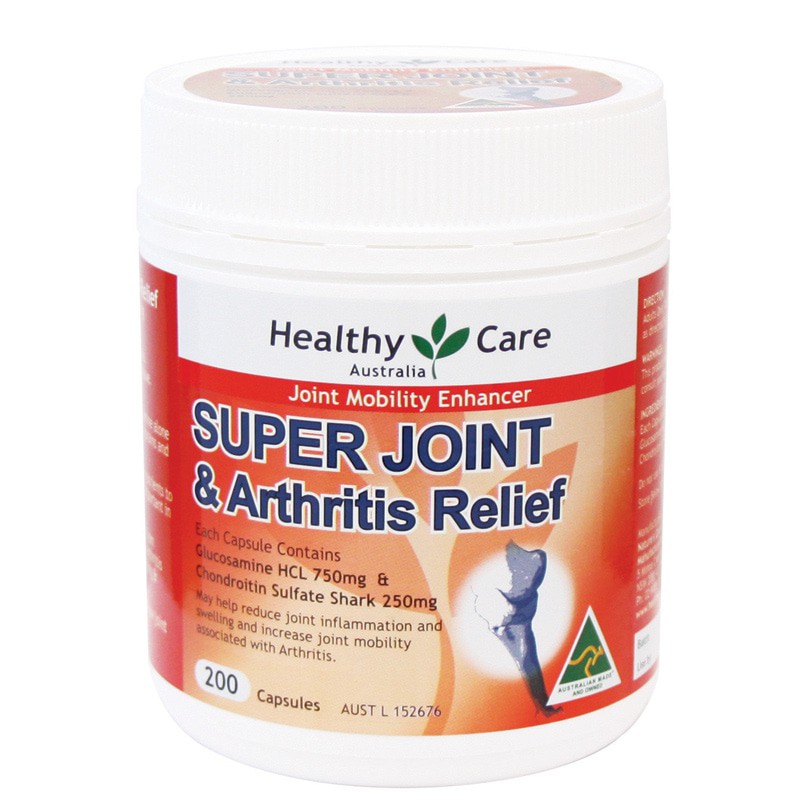 Healthy Care Super Joint & Arthritis Relief - 200 caps