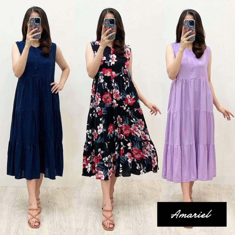 Amariel Karin Dress Daster Nyaman Bumil Busui Friendly