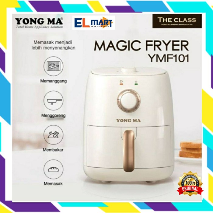 Yongma Air Fyer YMF 101 Yong ma Magic Fryer YMF101 2,4L 800 W