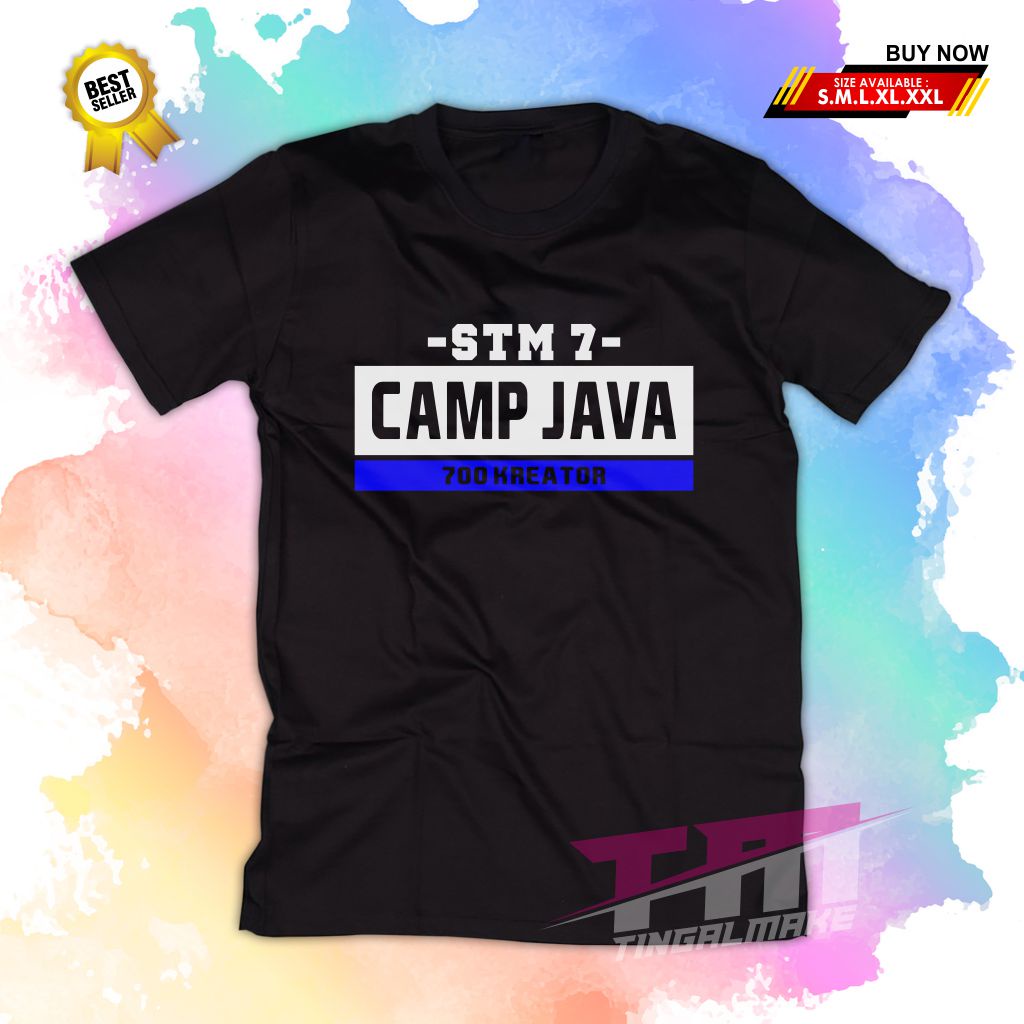 CAMP JAVA 700 CREATOR CAMP JAVA RESMI UNISEX | KAOS STM CAMP JAVA 700 CREATOR KAOS STM 7 TERMURAH - 
