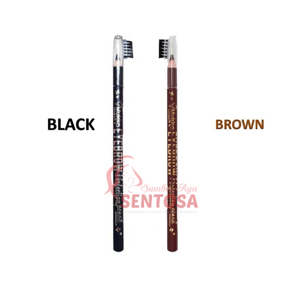 Mukka Brow Pencil Watterprof/Mukka Pensil Alis