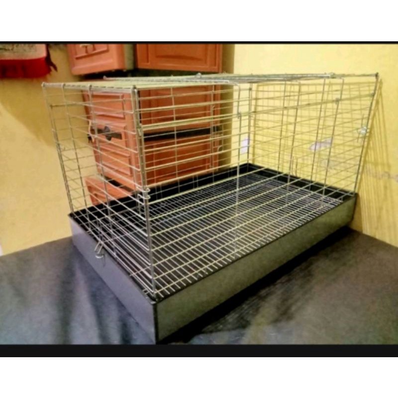 Kandang Kelinci BESAR Galvanis Termurah berkualitas size 76x47x46