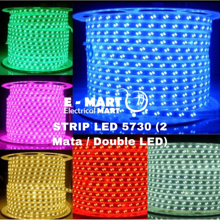 [1METER] Lampu LED Strip Selang 5050 AC 220V OUTDOOR / LED SELANG / Lampu LED Sembunyi / LED TIKTOK