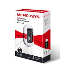 Mercusys MW300UM 300Mbps Wireless Mini USB Wifi Receiver Adapter