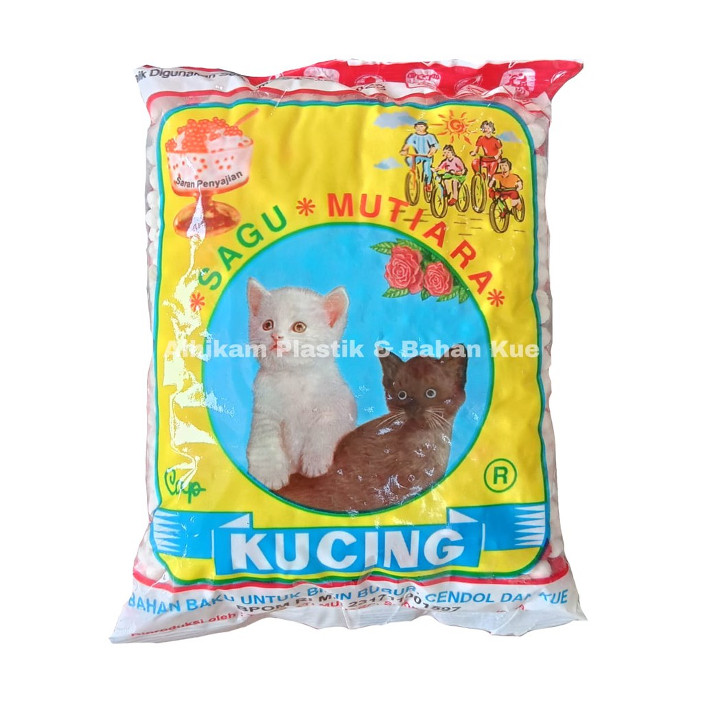 

Sagu Mutiara Cap Kucing 100gr