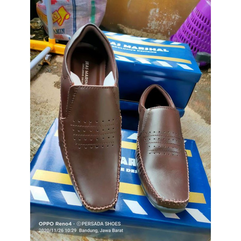 Sepatu Casual Kulit Pria Jeas Marshall Kr 103 ( Produksi Sendiri )