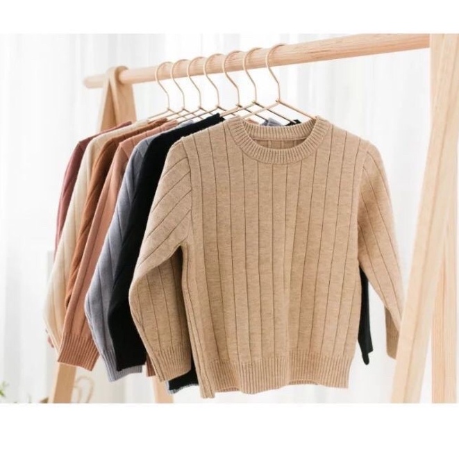 SWEATER RAJUT ANAK PEREMPUAN/ATASAN RAJUT ANAK