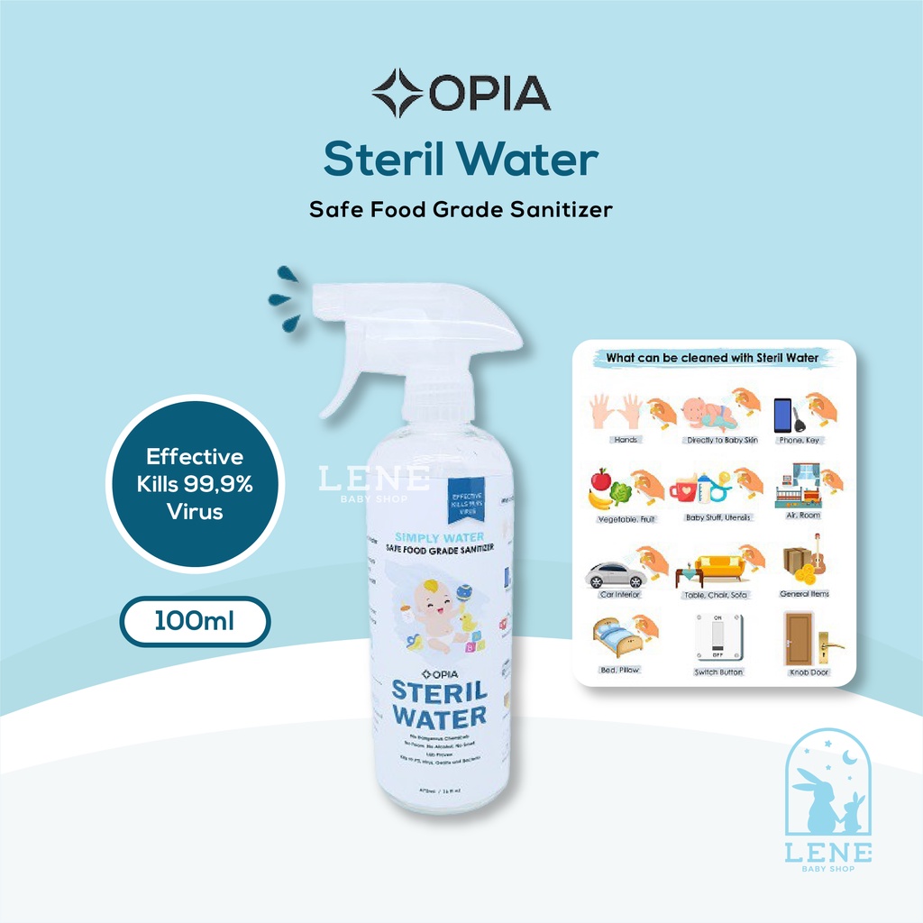 Opia Steril Water Safe Food Grade Sanitizer – 475ml