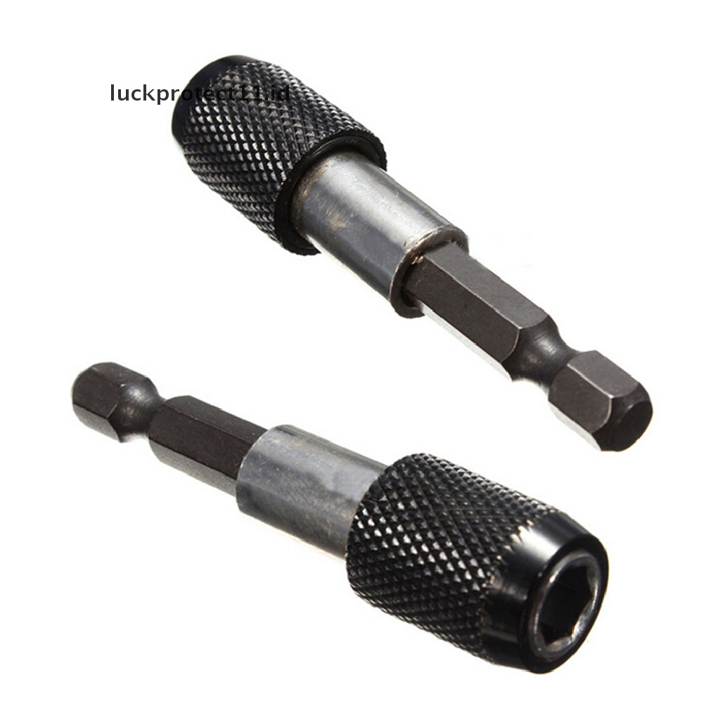 // Hg &amp; ID// 1per4 &quot;60mm Hex Shank Magnetic Quick Release Mata Obeng Drill Holder Tools