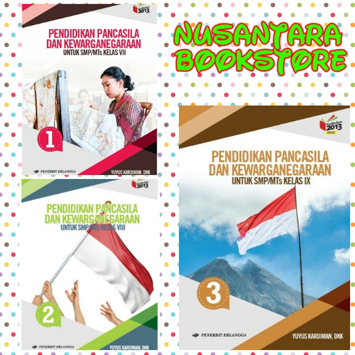 Pendidikan Pancasila Dan Kewarganegaraan Smp Kelas 7 8 9 Shopee Indonesia