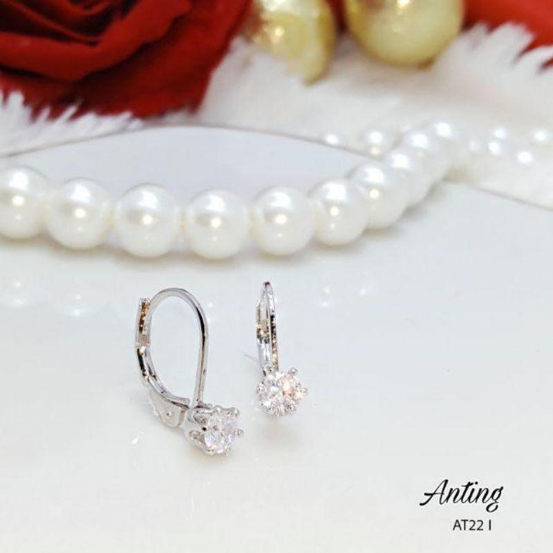 Fourfashion Anting Xuping Desi Silver Kualitas Premium