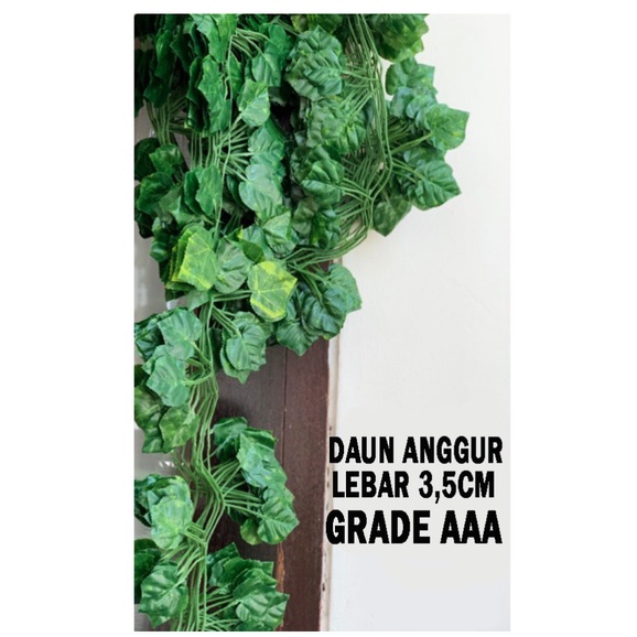 DAUN RAMBAT PLASTIK ARTICIAL DAUN RAMBAT SULUR BAGUS MURAH