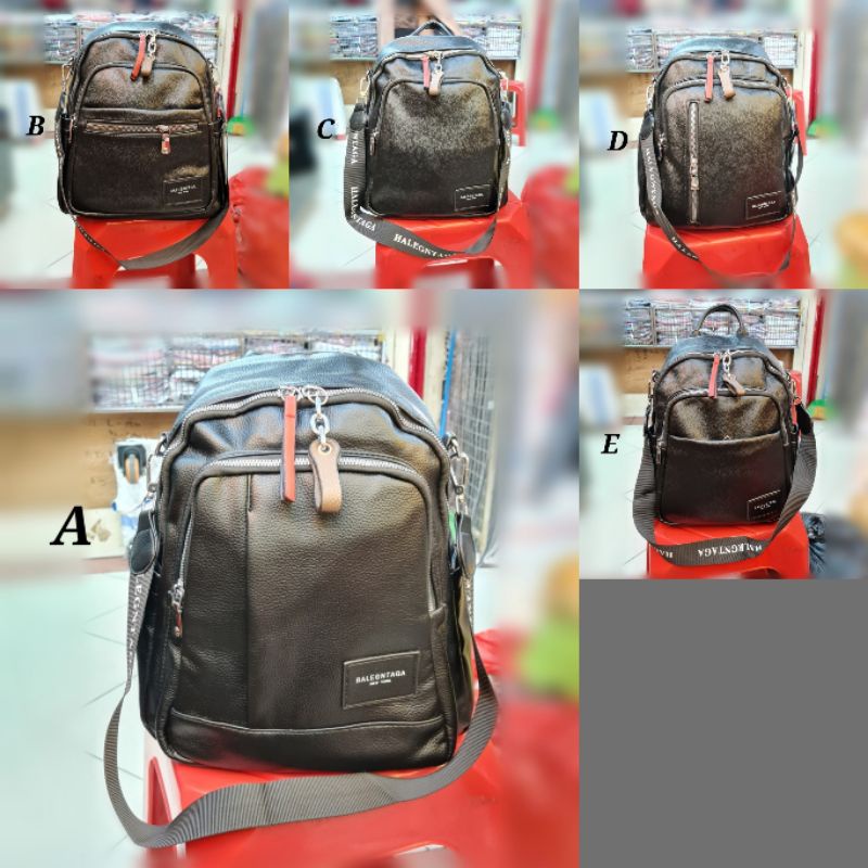 Ransel import wanita / ransel wanita kulit jeruk / tas punggung kulit jeruk wanita uk 30x27x12