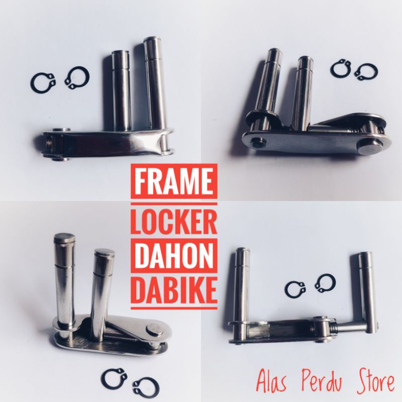 Custom Kuncian Frame Dabike - Dahon 3 / Custom Lock Frame for Dahon Dabike / California /  Dahon 3