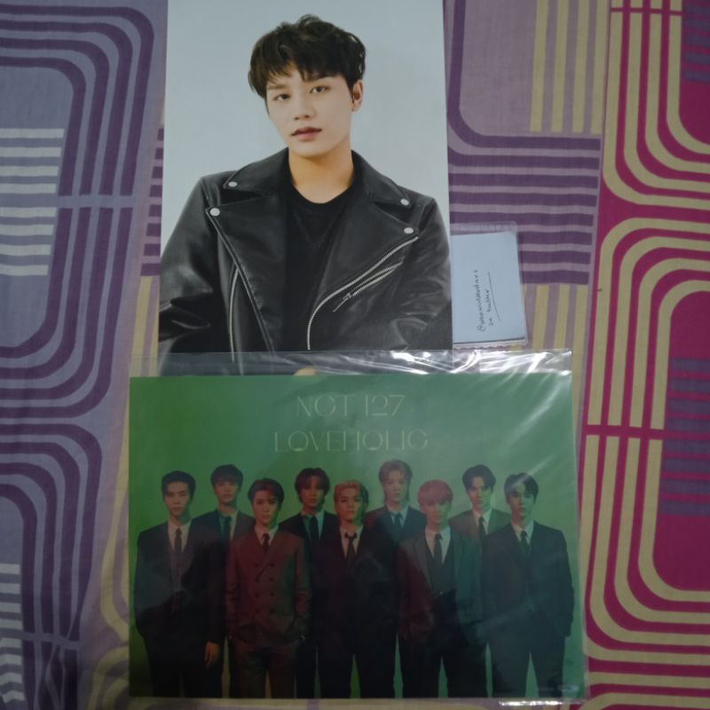 BENEFIT NCT 127 CLEAR POSTER DVD ONLY LOVEHOLIC JAPAN A4 POSTER SEASON GREETING SG21 2021 SG 21 GRUP