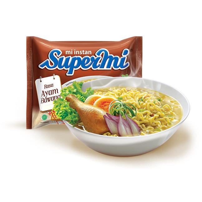

Supermi Mie Instant 80g - AYAM BAWANG