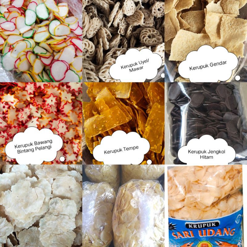 

Aneka kerupuk 250g
