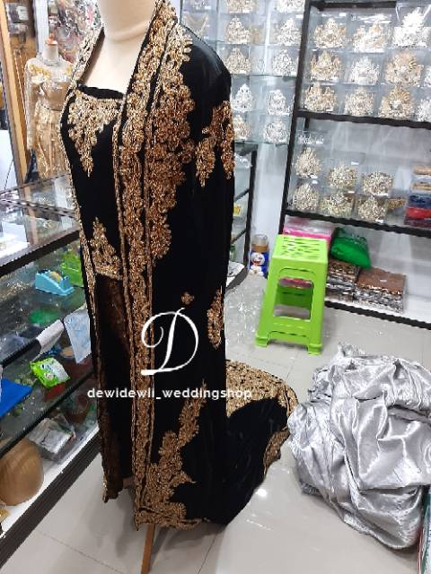 Kebaya Bludru Pengantin