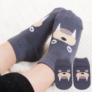 Kaos Kaki Pendek Bayi Korea Anti Slip Karakter Animal