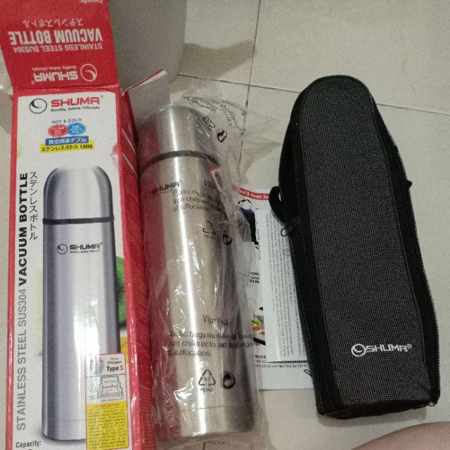 Shuma 1 Liter Vacuum Flask - Termos Air Panas Dingin 1000 Ml