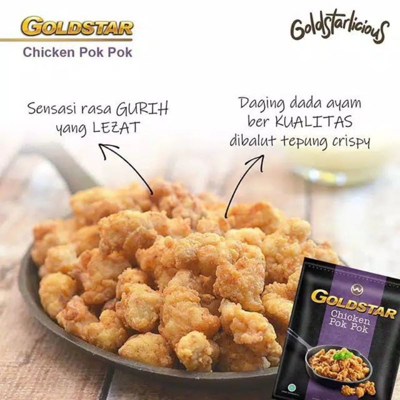 

goldstar ayam pok pok