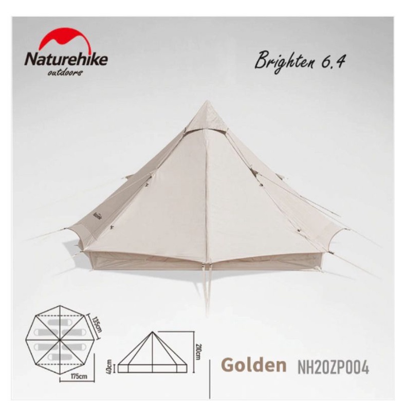 TENDA COTTON SERIES NATUREHIKE NH20ZP004 []
