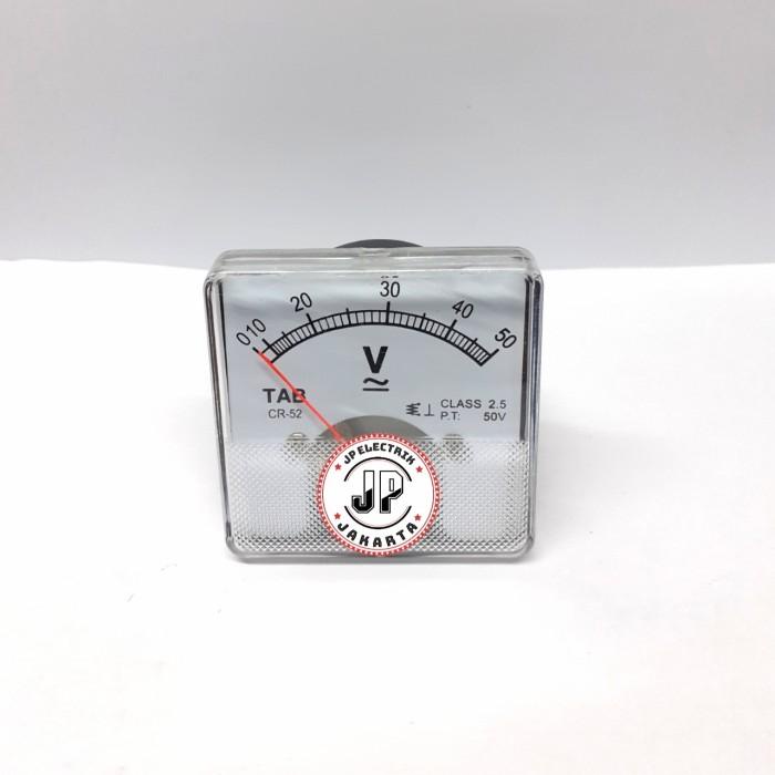 Voltmeter Voltmeter Analog Ac/Dc Cr-52 50V