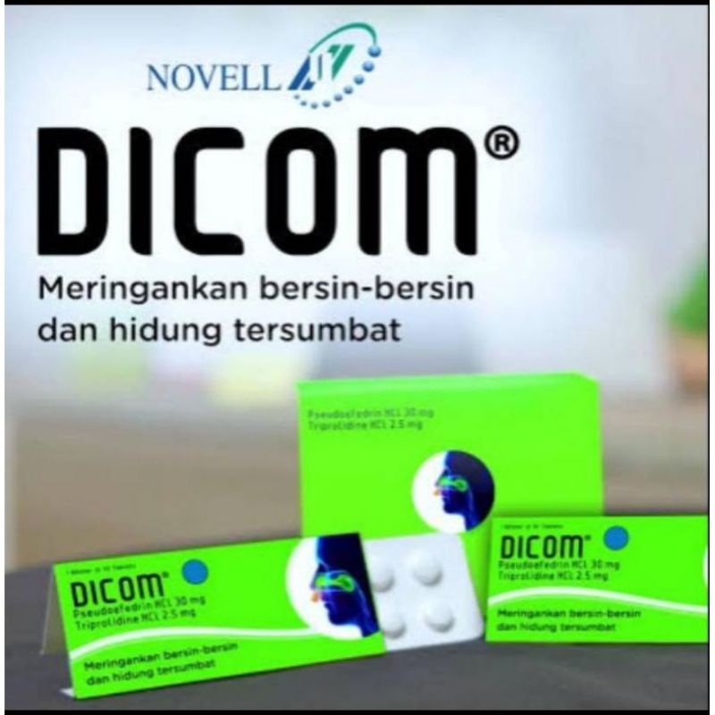 DICOM OBAT FLU PILEK isi 10 tablet
