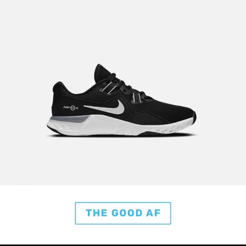 nike renew retaliation black running shoes