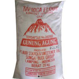 

Tepung Aci/tapioka cap gunung agung