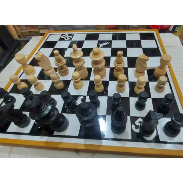 CATUR KAYU JUMBO 50 CM FULL KAYU