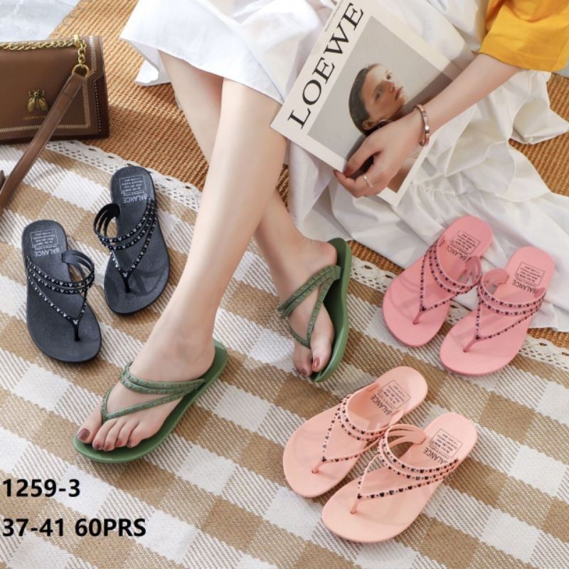 BALANCE 1259 -3 SANDAL JELLY JEPIT WANITA