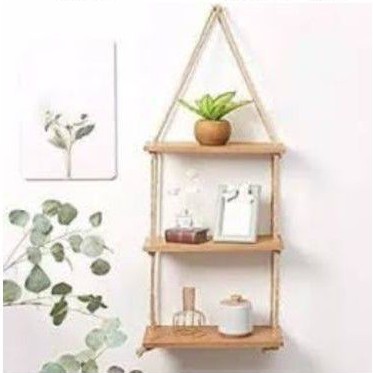 rak tanaman hias minimalis/rak gantung hiasan dinding