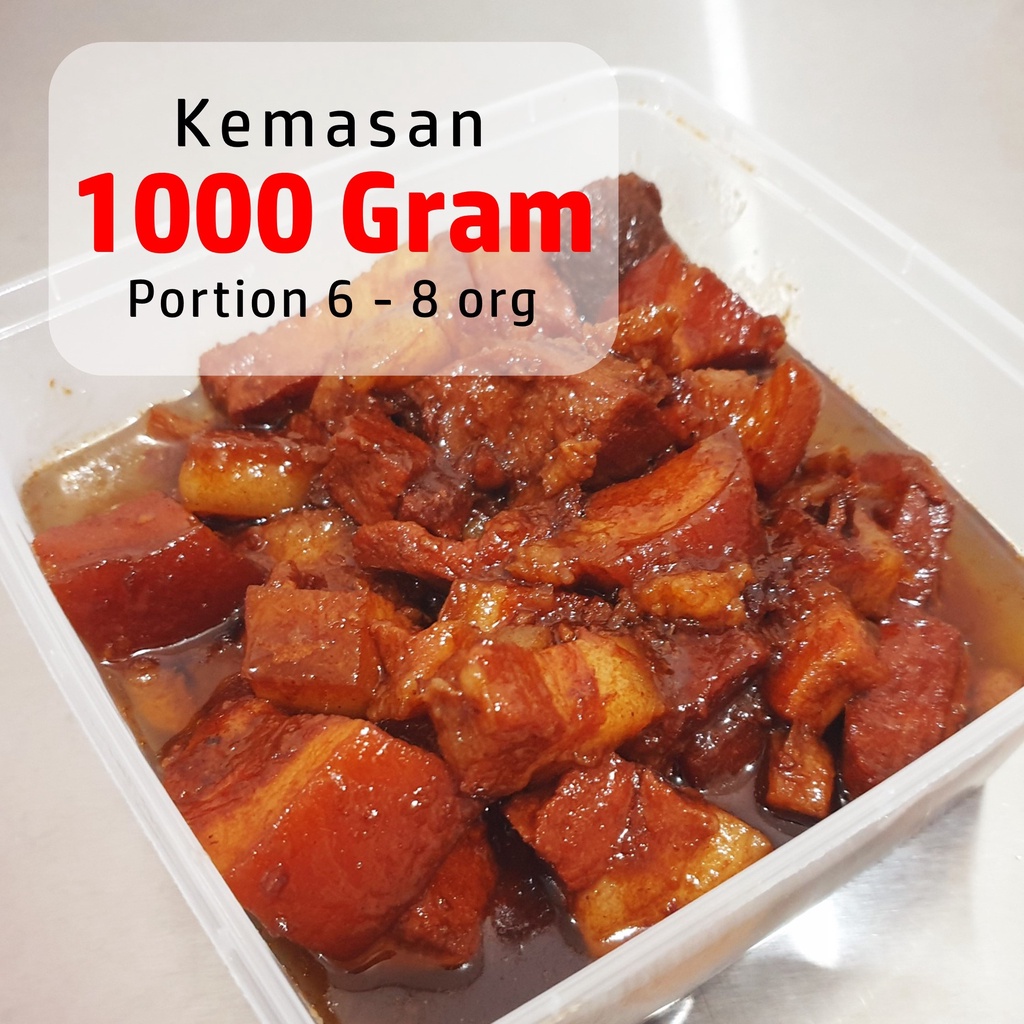 

Nyamnyam Kitchen - Babi Kecap Belitung (Kemasan 1 KG)