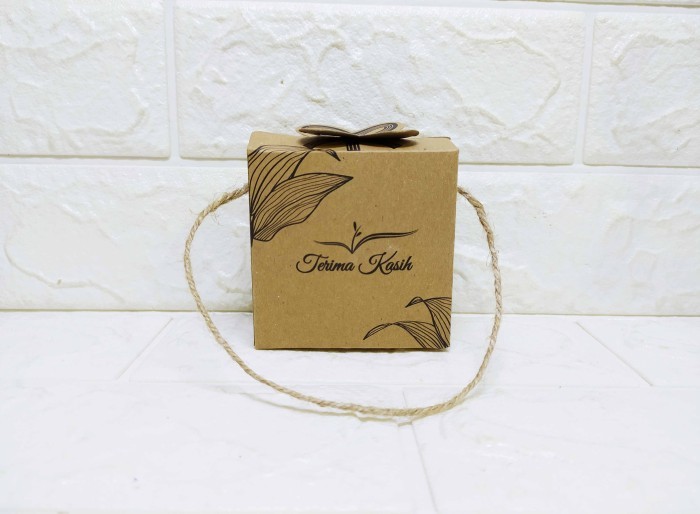 

Box Rustic Aesthetic 8 x 4 x 8 - Box Souvenir pernikahan