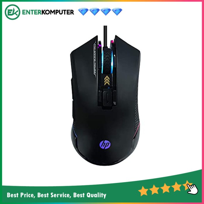 HP G360 Wired Optical RGB Gaming Mouse