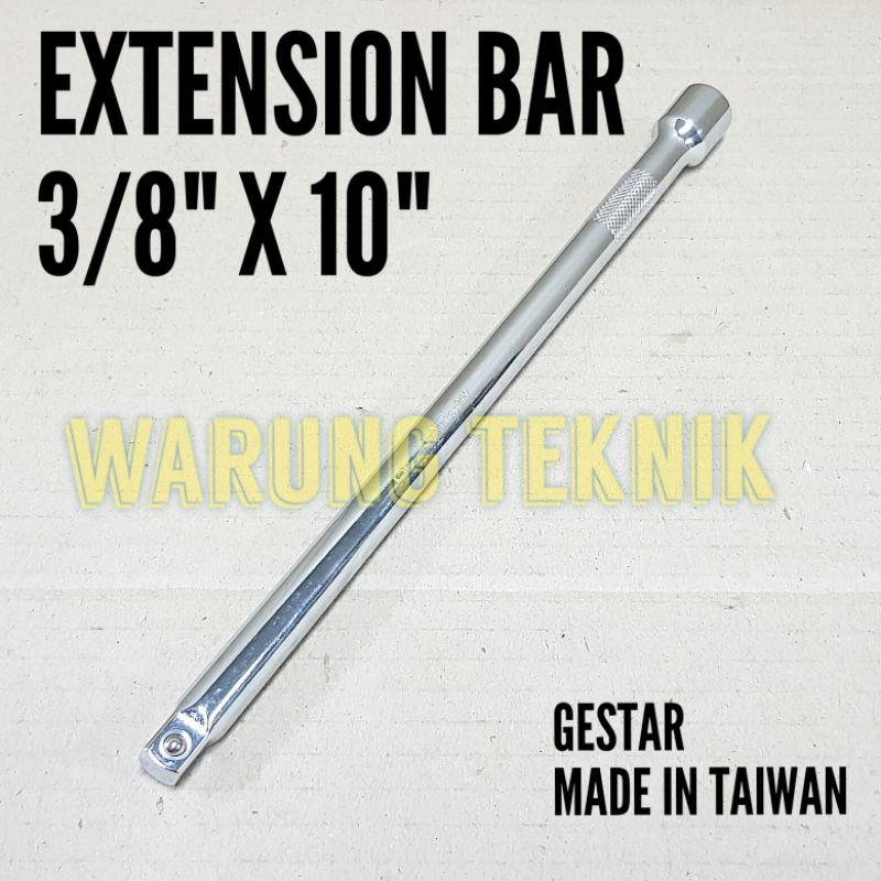 GESTAR EXTENTION EXTENSION BAR SAMBUNGAN SOCK SOK 3/8&quot; X 10&quot; (250MM)