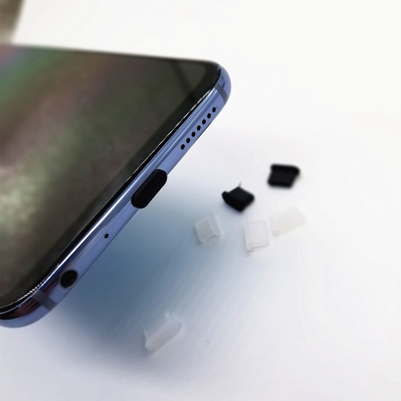 Plug Port Pengisi Daya Tipe C Bahan Silikon Tahan Air Dan Debu Untuk Smartphone Android