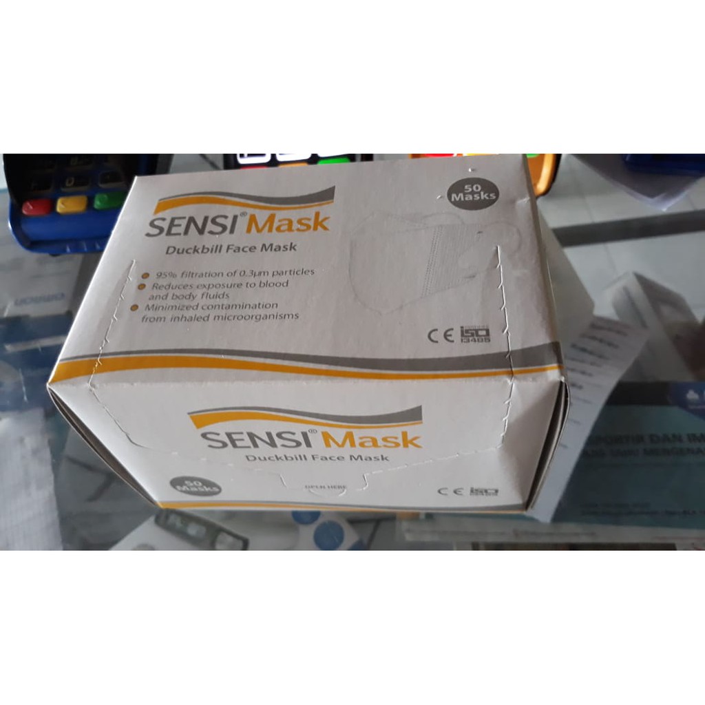 Masker Sensi model Duckbill isi 50 Pcs