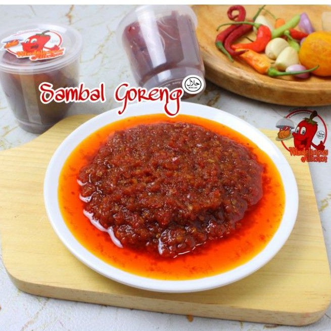 SAMBAL GORENG BALADO CABE MERAH/HIJAU NETT 120GRAM