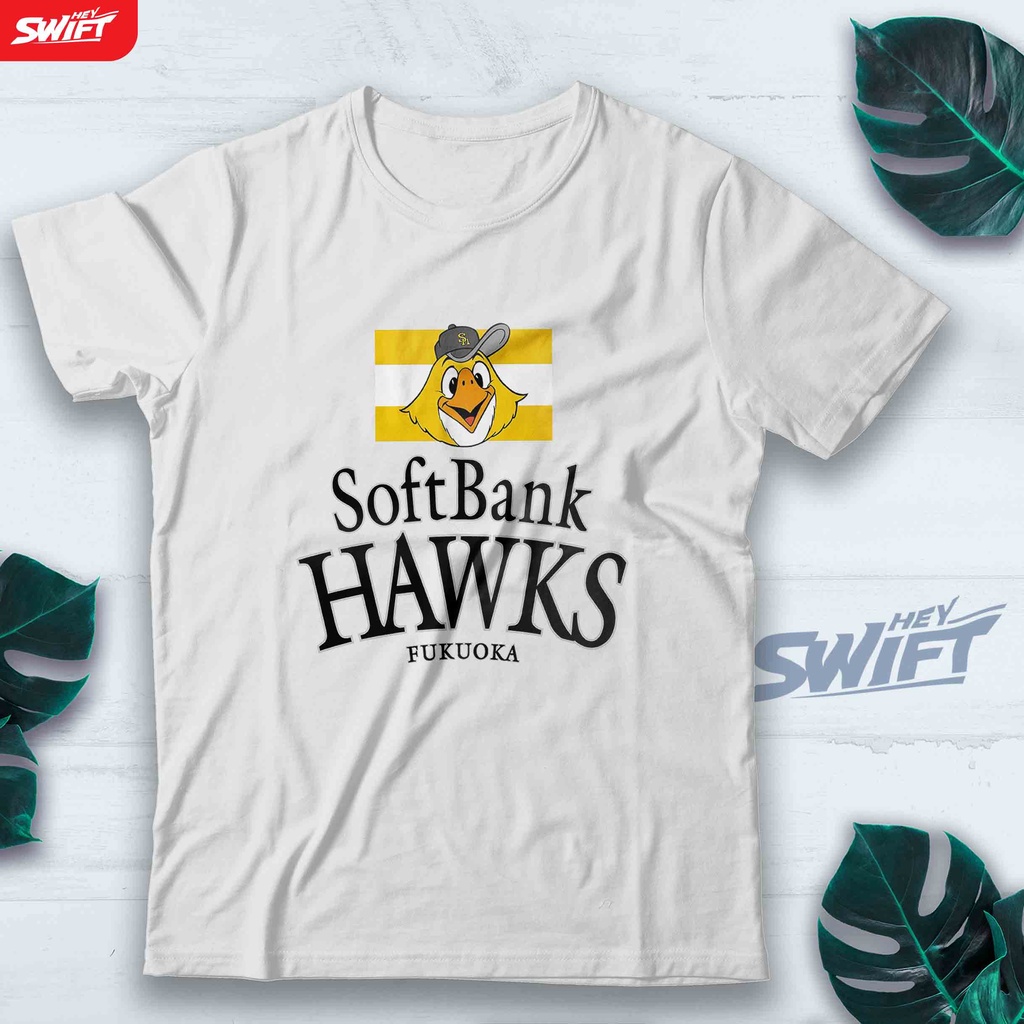 KAOS SOFTBANK HAWKS FUKUOKA BASEBALL TSHIRT BAJU DISTRO