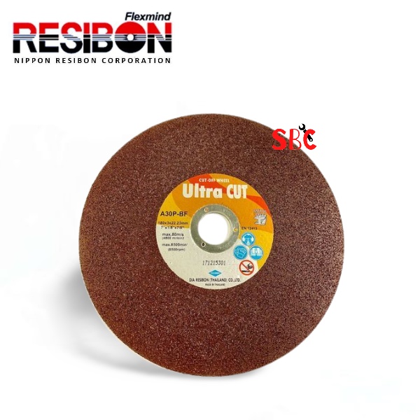 Batu Mata Gerinda Potong Cutting Wheel Ultra Cut Resibon 7" Inch