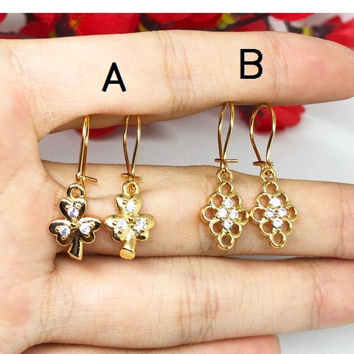 promo Anting Kecil Model Imut Xuping Yaxiya Lapis Emas Asli Gold - BE246